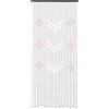 Navaris Tenda a Fili per Porta - Tenda Decorativa con Perline di bambù - 200 x 90 cm - Tendina Antimosche - da Interno o Esterno per Porte Finestre Camper - Motivo Originale