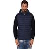 Ciabalù Piumino Smanicato Uomo con Cappuccio Removibile Giubbotto Senza Maniche (XXL, Blu)