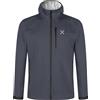 MONTURA Nordik Jacket, Giacca da Uomo impermeabile e antivento ideale per escursionismo, trekking e tempo libero (IT, Testo, M, Regular, Regular, Graphite Blue)