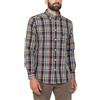 Carrera Jeans - Camicia in Cotone, Arancione-Blu-Verde (M)