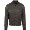 Urban Classics Tonal Camo Bomber Jacket, Grün (darkolive 551), Small Uomo
