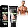Crsetmyth Crema Addominale Uomini - Crema Brucia Grassi per Addominali, Anti Cellulite, Snellente E Rassodante, Stimolatore Muscolare per Addome Tonico, Elimina Cellule Di Grasso, 60ml