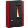 EXTRAFLAME Stufa a pellet LUISELLA Bordeaux 1282700