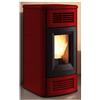 COLA BEAUTY LUX LA13V30Y Stufa Canalizzata Maiolica Bordeaux