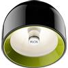 Flos - Plafoniera Wan - Nero - Alluminio - Designer Johanna Grawunder