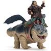 DreamWorks Dragons, How to Train Your Dragon, Gronkio e Gambadipesce, Action Figure della Coppia Vichinga, Giocattoli per Bambini, 4+ Anni