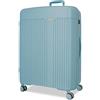 Movom Valigia grande blu 53 x 78 x 31 cm Rigido 4,58 kg Chiusura TSA Polipropilene 4,58 kg 108LExtensibile, blu, Taglia unica, Valigia grande