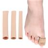WMUVAZA Protezione Dita Piedi, 3 Pezzi Protezione Dita Piedi in Silicone, Copri Dita in Gel Tagliabile, Protezione Tubolare Gel Per Prevenire, Separatori per le Dita per Prevenire Vesciche, 3 Dimensioni