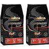 Lavazza, Espresso Barista Gran Crema, Caffè in Grani Tostati a Tamburo, Ideali per Macchine da Caffè Espresso, Note Aromatiche di Fiori, Arabica e Robusta, Intensità 7/10, Tostatura Leggera, 1 kg