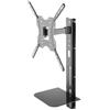 LogiLink BP0048 supporto da parete per tv a schermo piatto 139,7 cm (55) Nero, Acciaio inossidabile