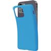 SBS Cover per iPhone 13 Mini Azzurro Cerulean Pantone 2191 C, Custodia Morbida e Flessibile Antigraffio, Cover Sottile e Comoda da Tenere in Tasca, Custodia Compatibile con Ricarica Wireless