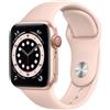 Apple Watch Series 6 (2020) GPS + Cellular 40 mm - Alluminio Oro - Cinturino Sport Rosa, excellent