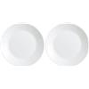 Arcopal, Zelie, Set di 24 Piatti da Dessert, in Vetro Opale Extra Resistente, Colore Bianco, 18 cm