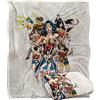 LOGOVISION Wonder Woman 75Th Collage Coperta super morbida al tatto setoso - 152 x 127 cm