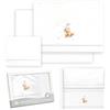 Interbaby - Lenzuola in cotone per minicla - Stella Luna multicolore - Set 3 pezzi. Lenzuolo sotto + piano di lavoro + federa cuscino