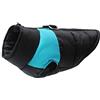 Homieco Cappotto Impermeabile per Cani, Giubbotto Imbottito Calda Impermeabile per Cane, Pet Vestiti Cani Inverno - Blu