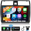 CAMECHO 2G+32G Android 13 Autordio per Suzuki Swift 2005-2010 con auto Carplay/Android, schermo da 10,1 pollici con navigatore doppio DIN con Bluetooth WiFi FM/RDS Radio EQ Mirror Link+telecamera posteriore