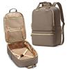 bergsalz Zaino Donna Uomo Zaino Sportivo Impermeabile Zaino Da Palestra Con Scomparto per Tasca Umida Zaino Da Viaggio Aereo Bagaglio A Mano Zaino Fitness Casual Marrone