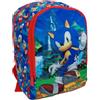 Sonic The Hedgehog Zaino per Ragazzi, Scuola e Viaggio - Design Adattabile a Zaino con Ruote - Regalo per Bambino e Adolescenti | 31 x 24 x 9 CM