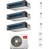 Tcl CONDIZIONATORE TCL TRIAL SPLIT CANALIZZATO 9000+12000+18000 BTU WIFI INVERTER MT2730 A++