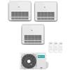 HISENSE CONDIZIONATORE TRIAL SPLIT PAVIMENTO CONSOLE R-32 9000+9000+9000 3AMW52U4RJA A++
