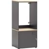 Schildmeyer Solea 702004 - Armadietto multiuso per lavatrice, 67,1 x 60 x 154,7 cm, colore: Antracite