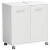 Schildmeyer Palermo 158815 - Mobile sottolavello, 59,8 x 32,6 x 63,4 cm, colore: Bianco opaco