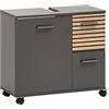 Schildmeyer Katta 158578 - Mobile sottolavabo, 65 x 32 x 60 cm, colore: Antracite