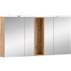 Schildmeyer Duo 701523 - Armadietto doppio a specchio, in legno di quercia, 140 x 16 x 74,7 cm