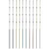 HUAZIZ 10 Pezzi 200mm Pre Cablato Striscia 2835 LED SMD, Modellismo LED, Luce Autoadesiva 12-18V, Bianco/Rosso/Giallo/Blu/Verde