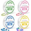 Caianwin Kit di corde per braccialetti da 0,4 mm, 0,6 mm, 0,8 mm, 1 mm, filo elastico trasparente per la creazione di gioielli, collane, bracciali, filo per perline e progetti fai da te