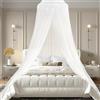 Rhsemi Lfish zanzariere per letto, zanzariera per letto matrimoniale, zanzariera da viaggio per letto, zanzariera a sospensione per lettino per bambini, rete antinsetti a baldacchino per amaca casa viaggi