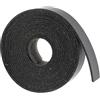 Kiuiom Striscia Cuoio Fai da Te,Striscia Cuoio Pelle, Striscia Cinghia di Cuoio, 20MM x 80CM Cinghie in Pelle Piatto Artigianato in Cuoio Fai da Te Manici Borsa Accessori Artigianale (Nero)