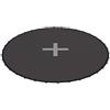 Ultrasport Uni-Jump, Tappeto Elastico per Trampolino da Giardino, Permeabile, Resistente, con Croce di Orientamento Unisex Adulto, Nero, 183 cm