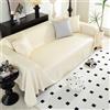 Highdi Telo Copridivano 1 2 3 4 Posti, Copri Divano o Copriletto in Pelle PU, Protezione Copridivano Anti graffio Gatto per Mobili e Divano, Copridivani (180x230cm,Beige)