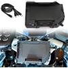 Otilli Nuovo supporto per telefono per moto Caricabatterie wireless USB Ricarica rapida per BMW R1200GS R1250GS Adventure R1300GS F750GS F850GS R1250R (Linea nera)