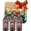 BIONOBLE Confezione Regalo Donna - Aloe Vera, Olio Ricino, Jojoba - 3x100ml | Puro, Naturale e Bio - Kit Bellezza Viso, Corpo, Capelli - Skin Care Donna - Cofanetto Regalo Donna Beauty - Bottiglie Vetro