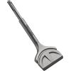 Firecore Scalpello per piastrelle SDS Plus, 195 mm x 70 mm, SDS Plus, scalpello angolato, scalpello piatto largo per rimuovere le piastrelle, per martello perforatore, scalpello largo