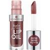 ESSENCE Hydra Kiss Lip Oil 08 Mocha Glow Olio Labbra Idratante 4 ml Glossy/lucido Applicatore