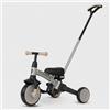 QPLAY Triciclo & Balance Bike Trike Stager Evolutivo per Bambini SILVER