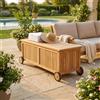 MIlani Home BRUMA - box con ruote in teak