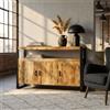 MIlani Home WELLINGTON - mobile in legno di mango con 3 ante