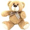 Palmitessa Orsacchiotto peluche,Orso Peluche 25 cm Peluche Orso, Orsacchiotto Regalo, Marrone, Morbido, San Valentino Orsetto bambini, Teddy, Compleanno, Natale Colore A Scelta (Beige)