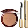 CONFEZIONI REGALO Guerlain Set Terracotta e Noir G con Terracotta Poudre Moyen Doré 03, Mascara Noir G Courbe e Intense Volume 24H e Pouch