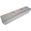 White Cotton Cards Twins certificato di nascita del stivaletti (argento)