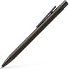 Faber-Castell - Penna a sfera Neo Slim alluminio M, canna di fucile | Corpo sottile in alluminio con clip a molla e mina a prova di documento