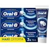 Oral-B Dentifricio Advanced Prevenzione Tartaro con Microgranuli Attivi per prevenire la formazione del Tartaro, Menta Fresca 3x75ml