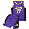 FUTERLY Completo Basket Bambino, 2 Pezzi Maglia Basket Bambino, Divisa Basketball Bambini Magliette e Pantaloncini da Baskets, 12-14 Anni/2XL