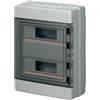 EC Centralino parete 24 (2x12) moduli IP65 fume' - EC62024 compatibile GW40104