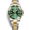 RollsTimi Pagani Design PD1639 Orologio da Uomo Automatico Business Impermeabile Analogico 43mm Giappone Movimento Automatico NH35A Ceramica Rotante Set Cristallo Zaffiro Acciaio Lusso Orologio. (oro e verde)